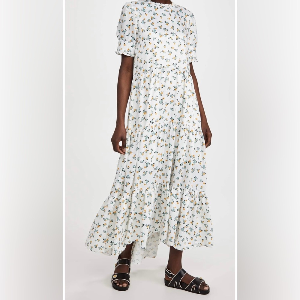 Sister Jane Women's Wild Flower Tiered Maxi Dress - XL